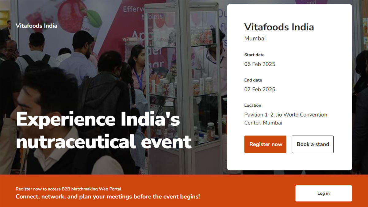 Vitafoods India 2025 – Redefining and Connecting the Nutraceutical Ecosystem to Drive Growth and Sustainability in the Industry