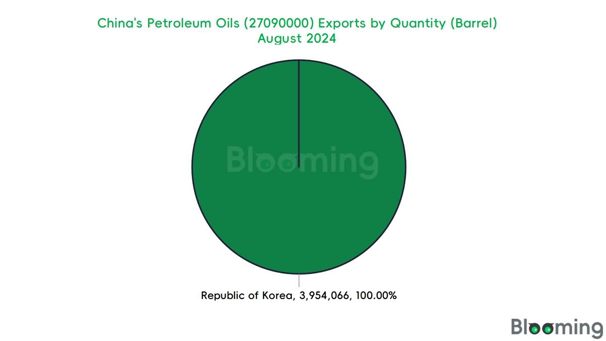 August 2024 China Petroleum Oils Imports and Exports Data 07