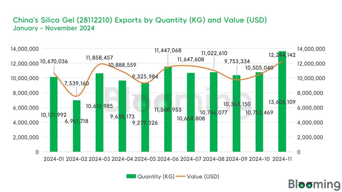 November 2024: A Snapshot of China's Silicone Gel Trade -6