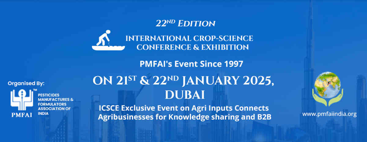 ICSCE - 22nd Edition International Crop-Science Conference & Exhibition